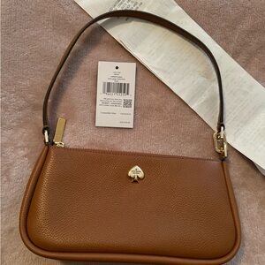Kate Spade Brown Leather Shoulder Bag